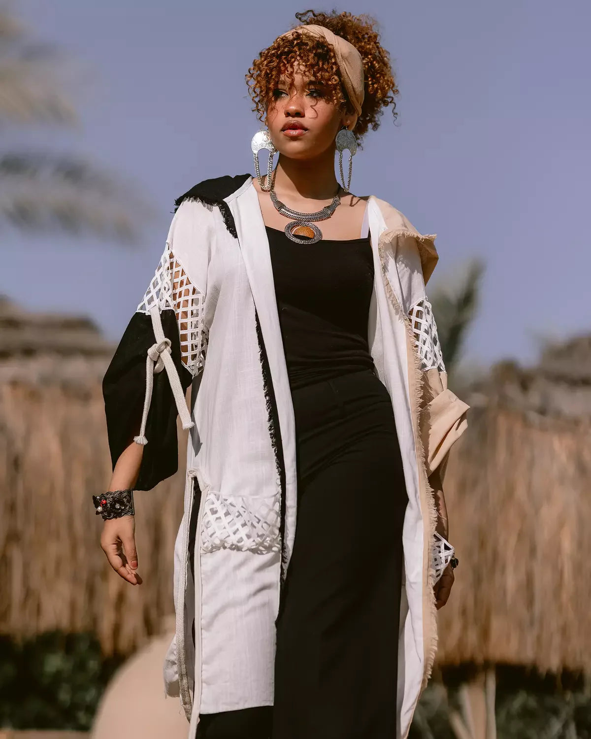 Stripped Kimono