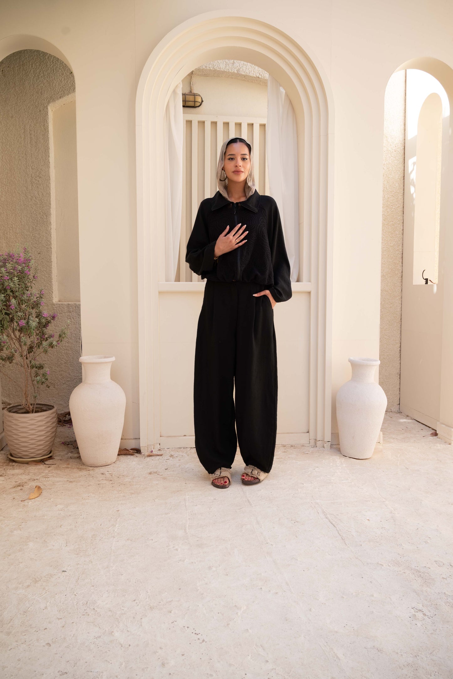Ballon Pants - Black