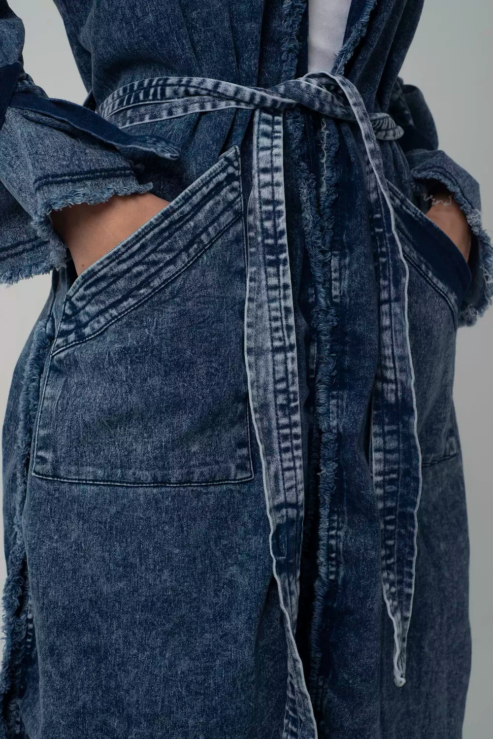 Blue Denim Coat