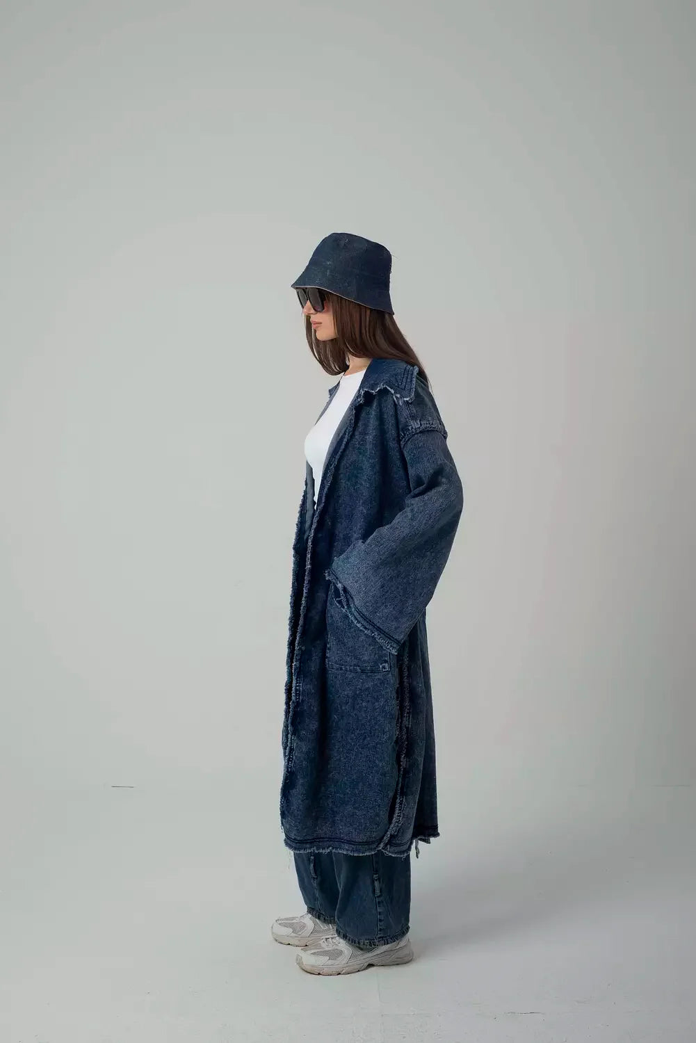 Blue Denim Coat