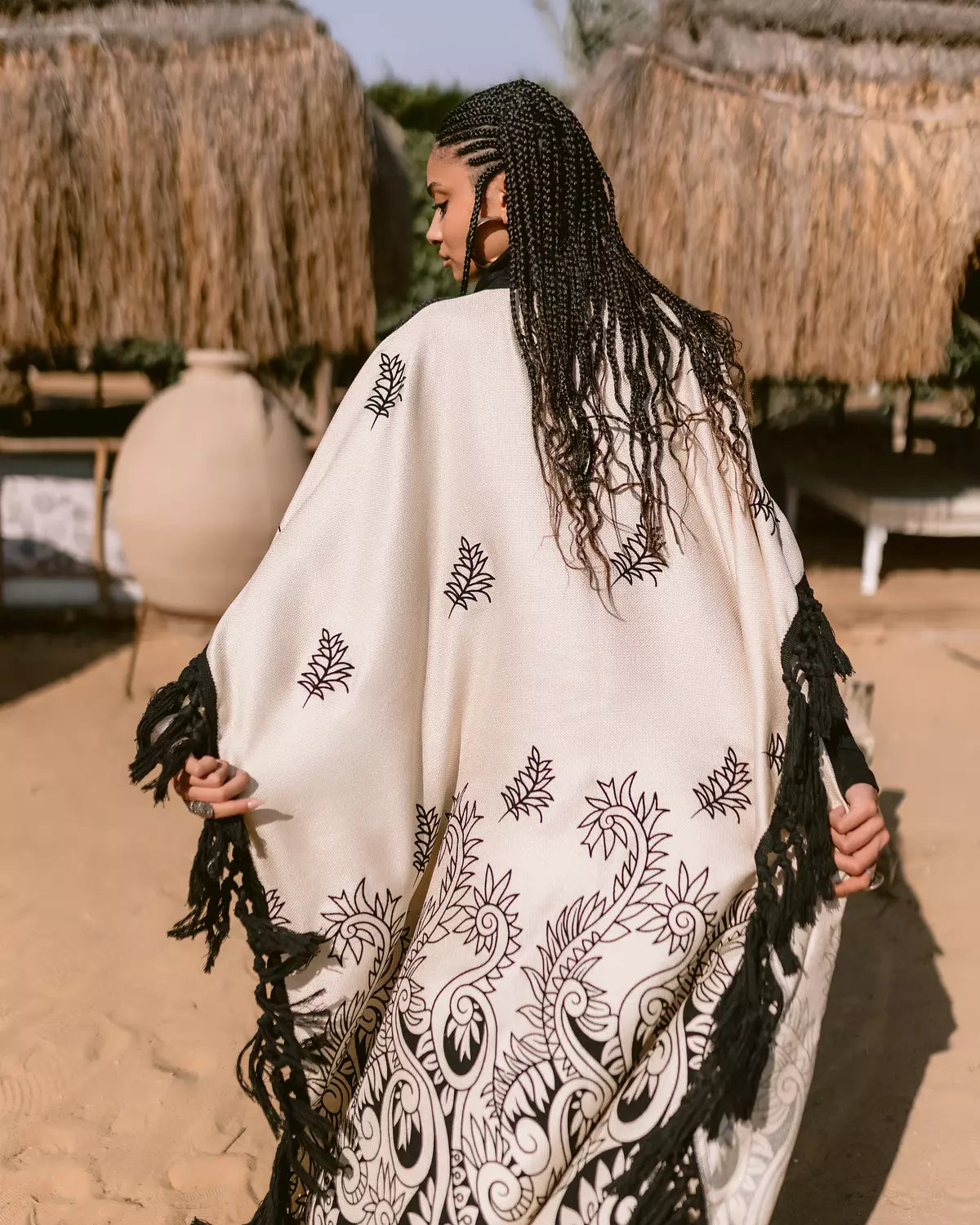 Fringes Kaftan