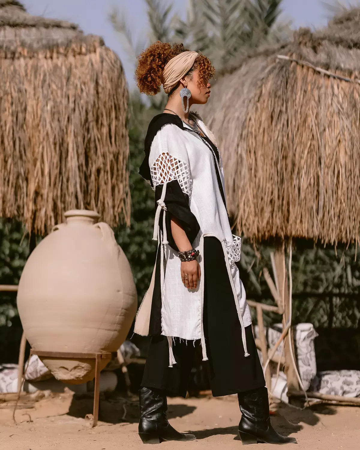 Stripped Kimono