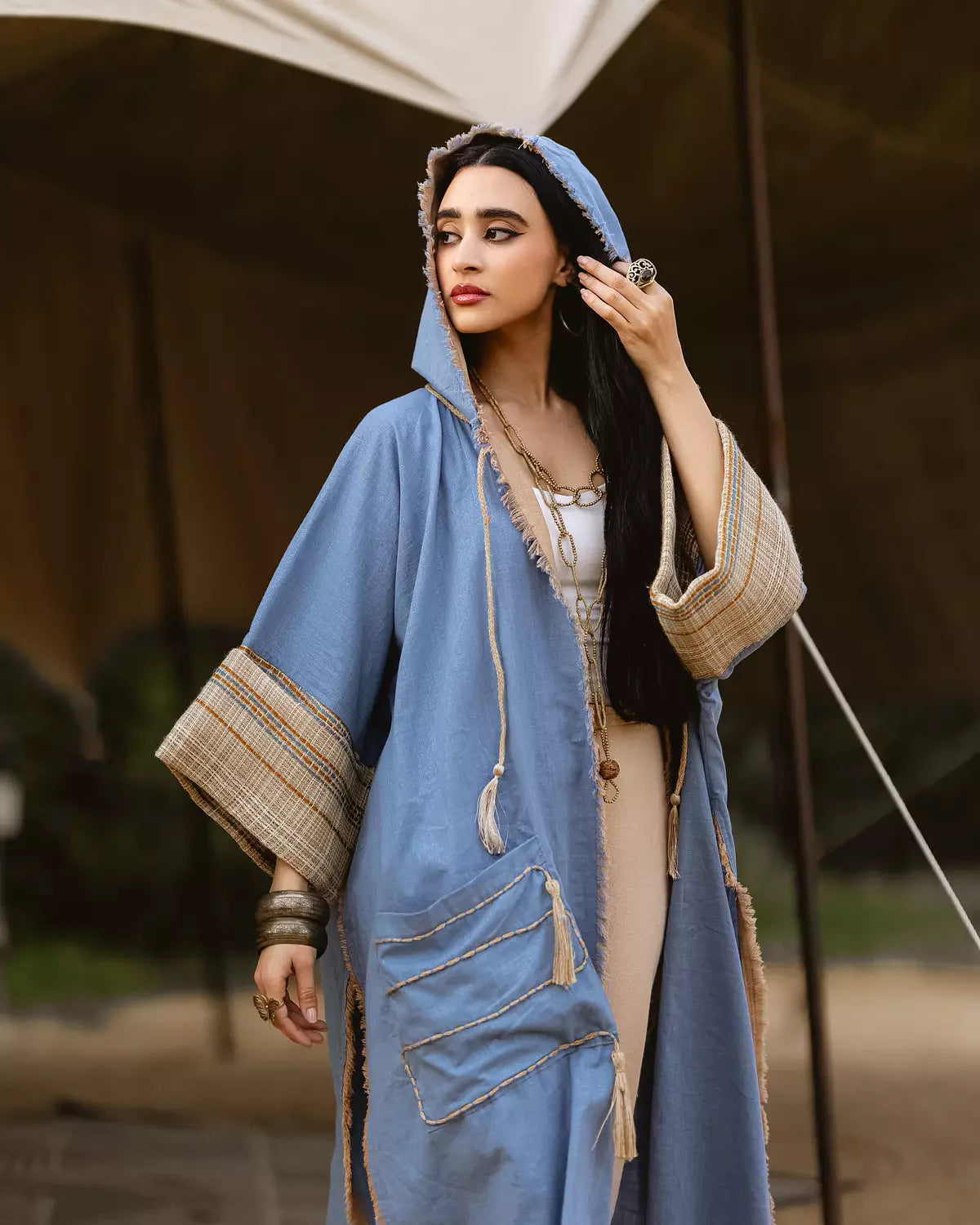 Assel Shimmery Cardigan