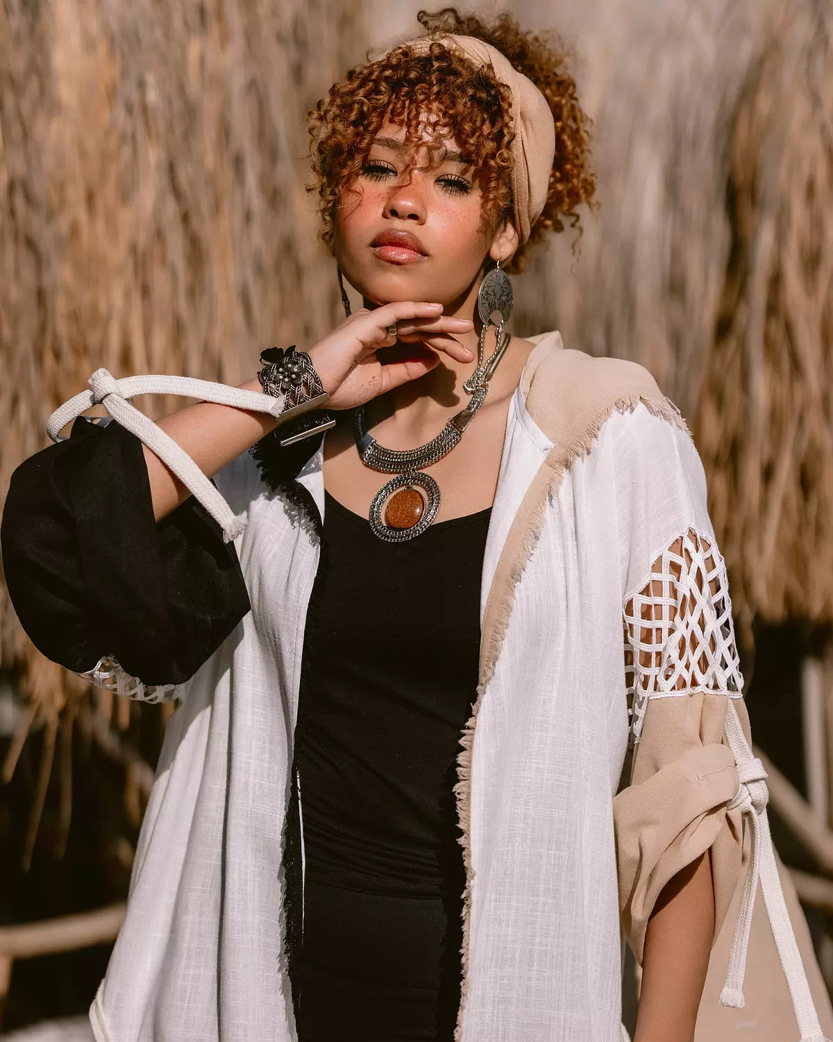 Stripped Kimono