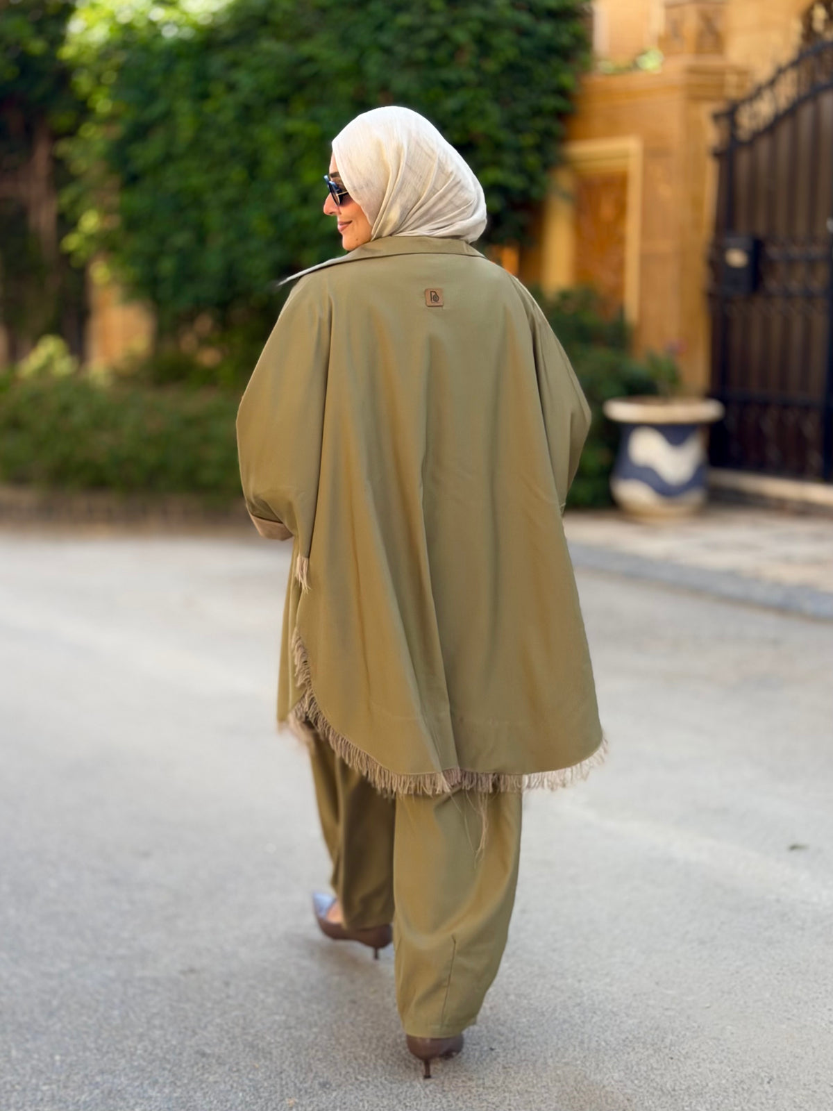 Fatima Shirt - Olive Green