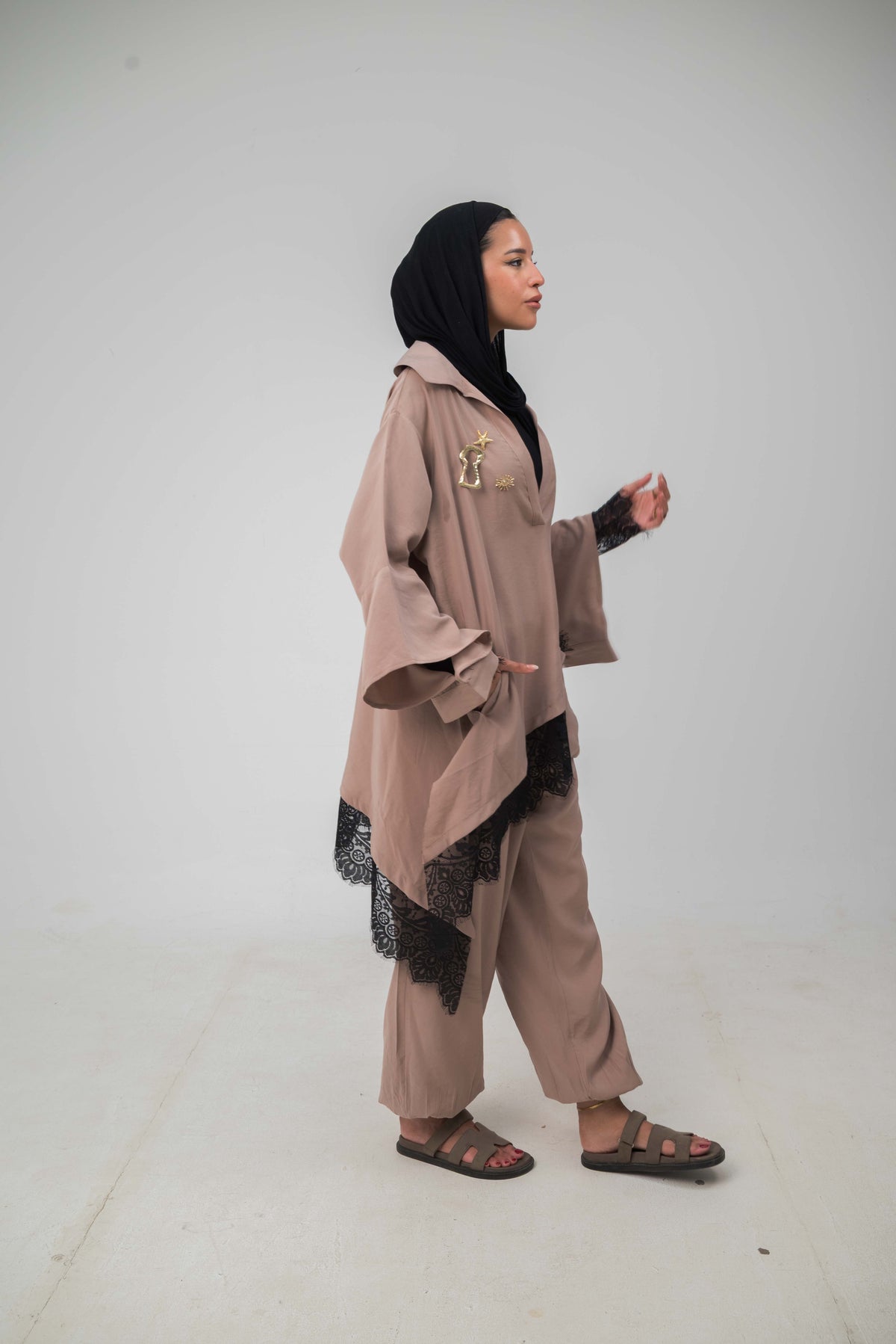 Camellia Pants Coffee