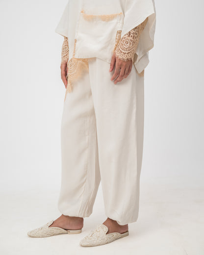 Camellia Pants White