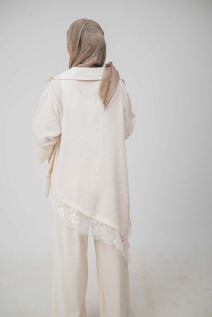 Camellia Pants White