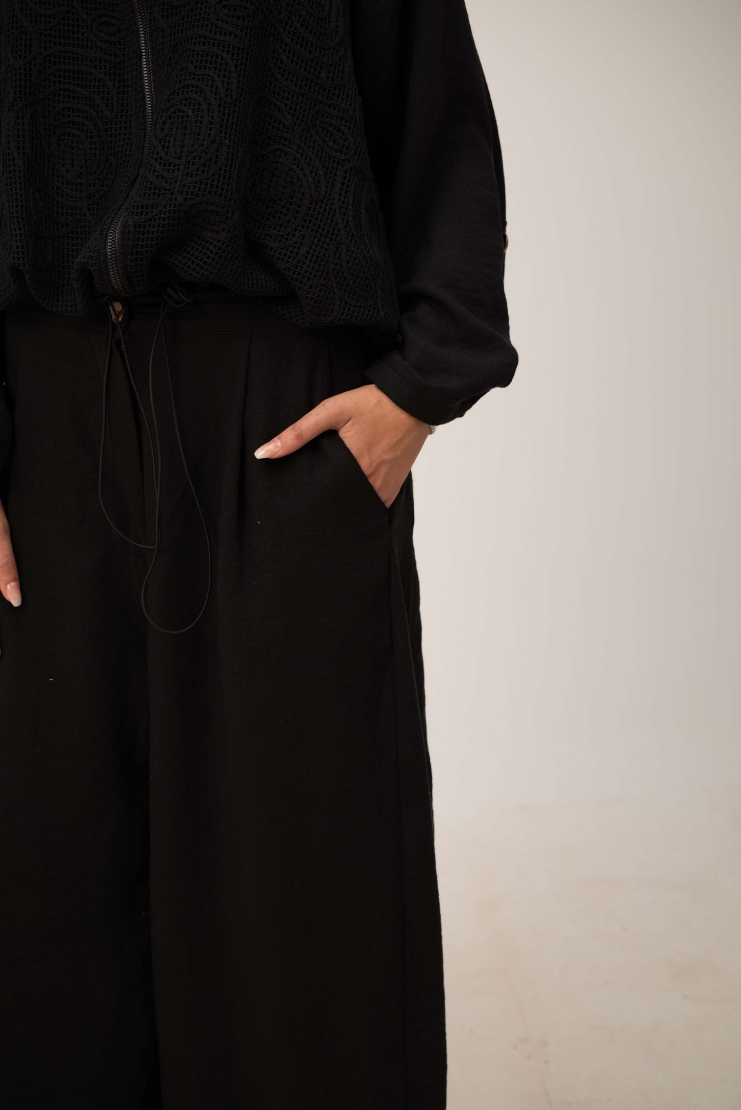 Ballon Pants - Black