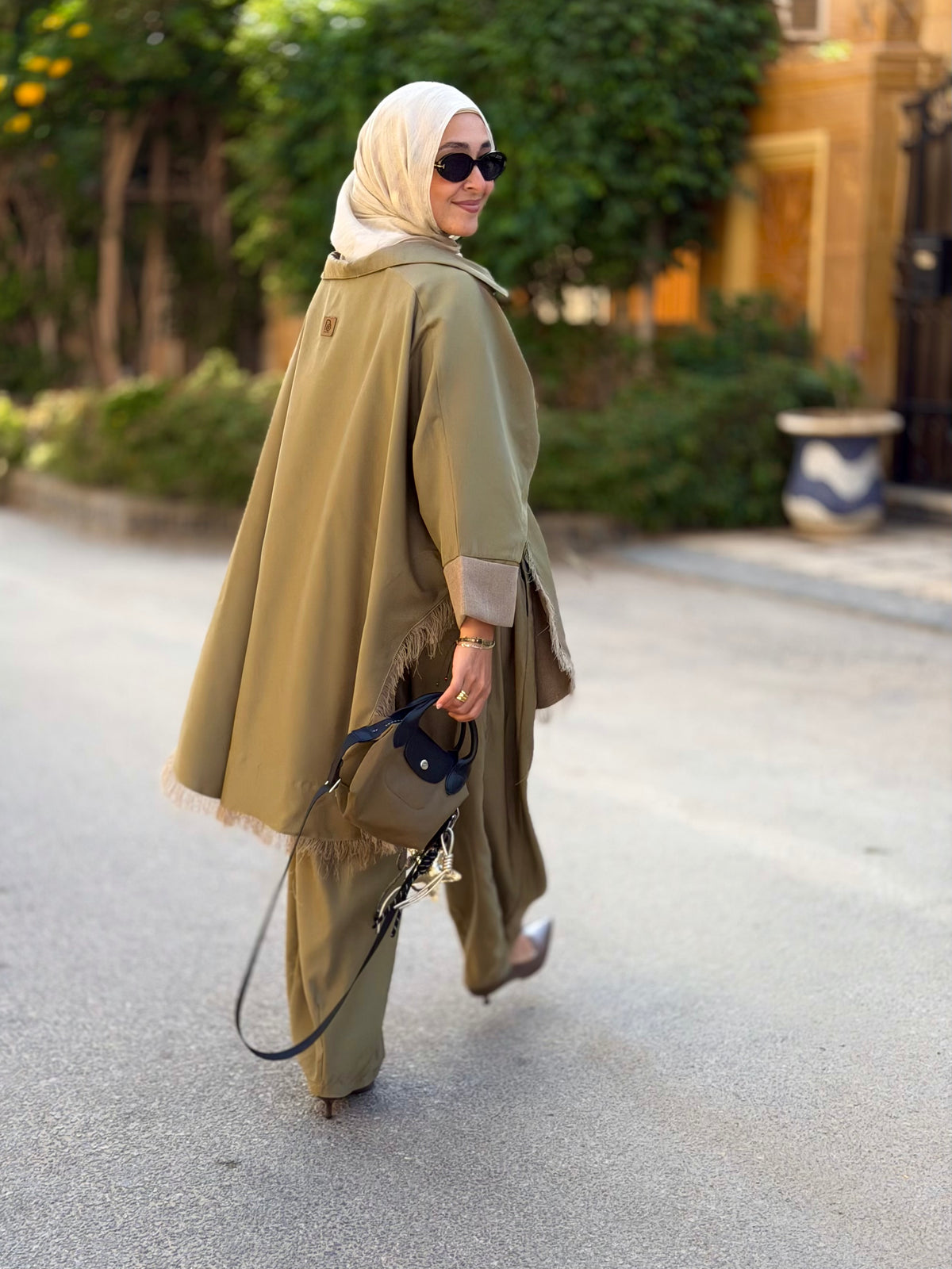 Fatima Shirt - Olive Green