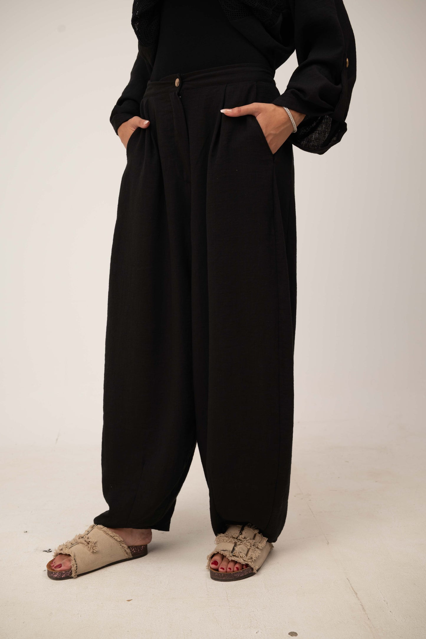 Ballon Pants - Black
