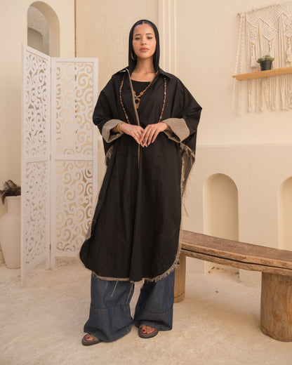 Breeze Burlap - Black