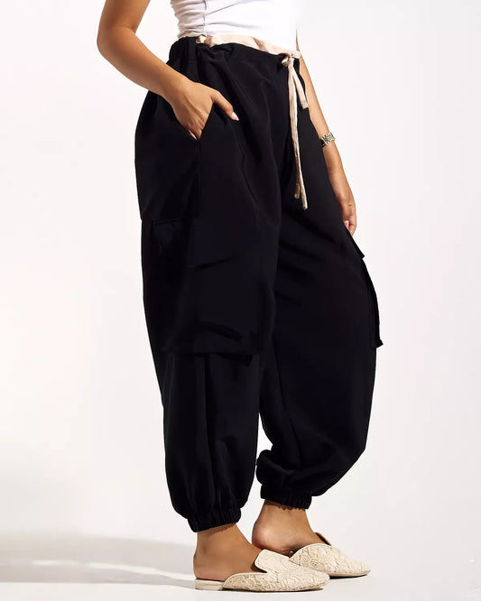 Black Crago Pants