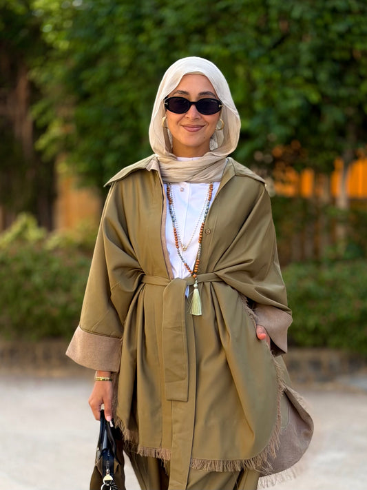 Fatima Shirt - Olive Green