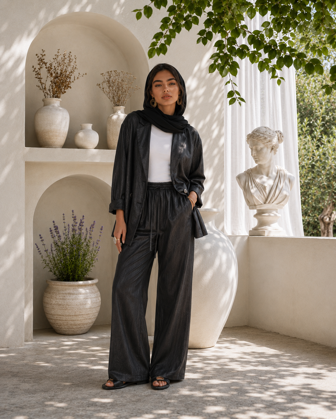 Classy Set - Grey Jeans