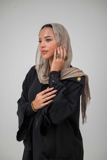 Camellia Set Black - Black Lace