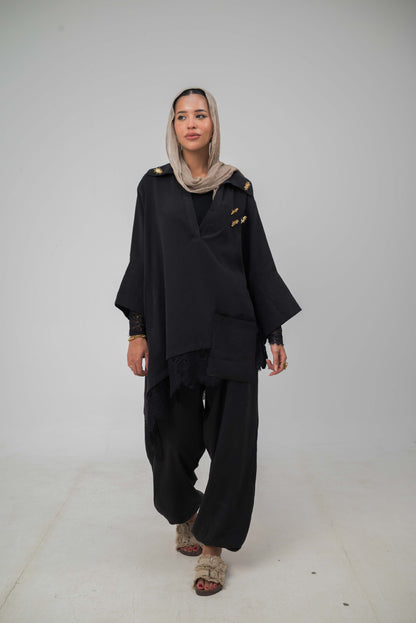 Camellia Pants Black
