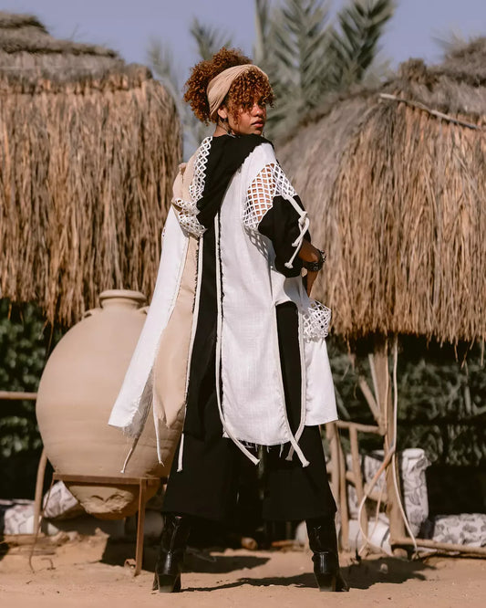 Stripped Kimono