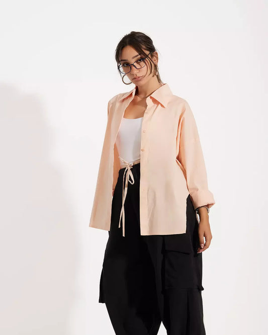 Peach Basic Shirt