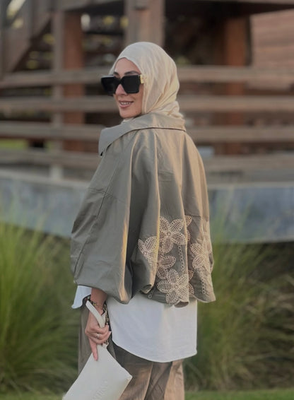 Latifa shirt- olive