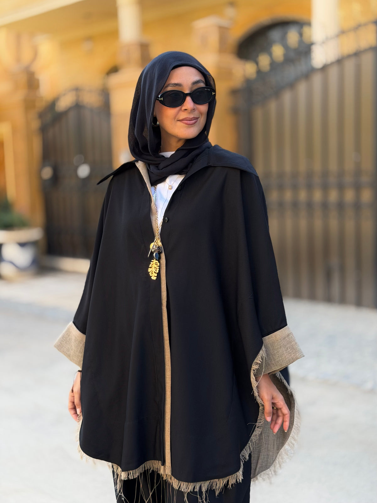 Fatima Shirt - Black
