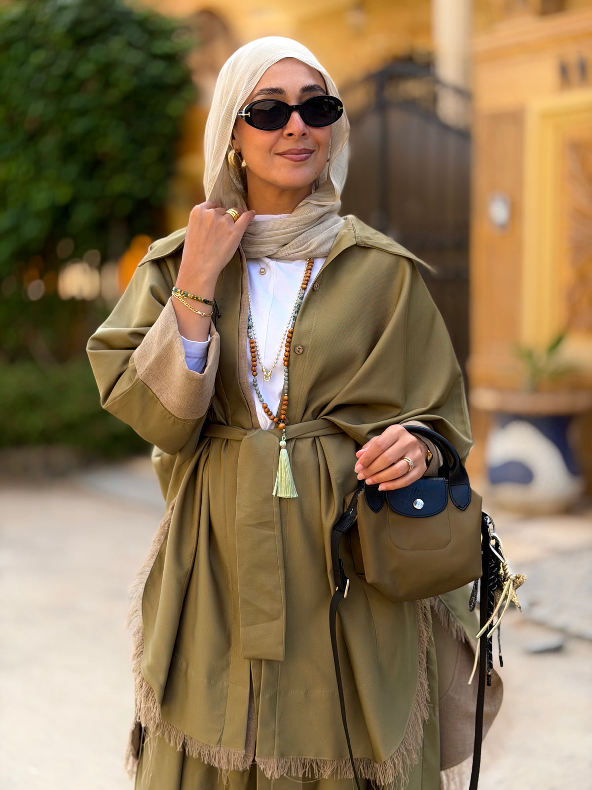 Fatima Shirt - Olive Green
