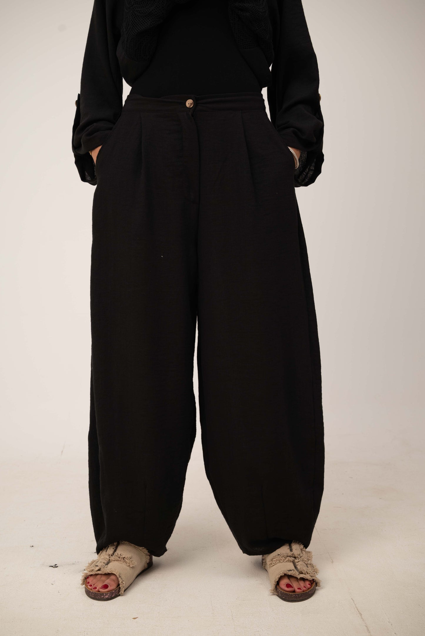 Ballon Pants - Black