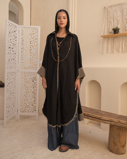 Breeze Burlap - Black