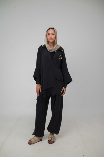 Camellia Pants Black