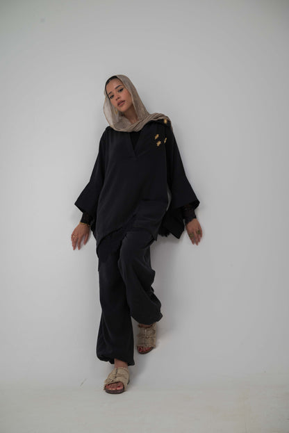 Camellia Pants Black