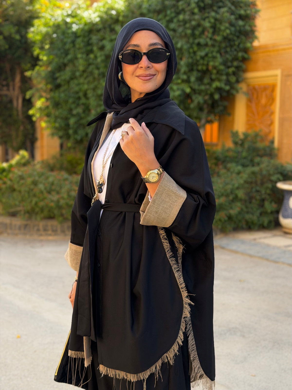 Fatima Shirt - Black