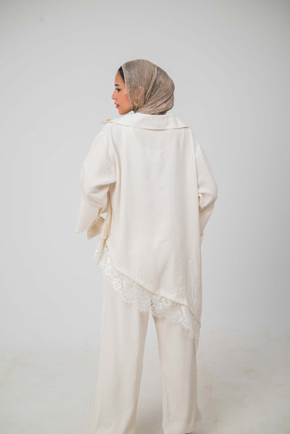 Camellia Pants White