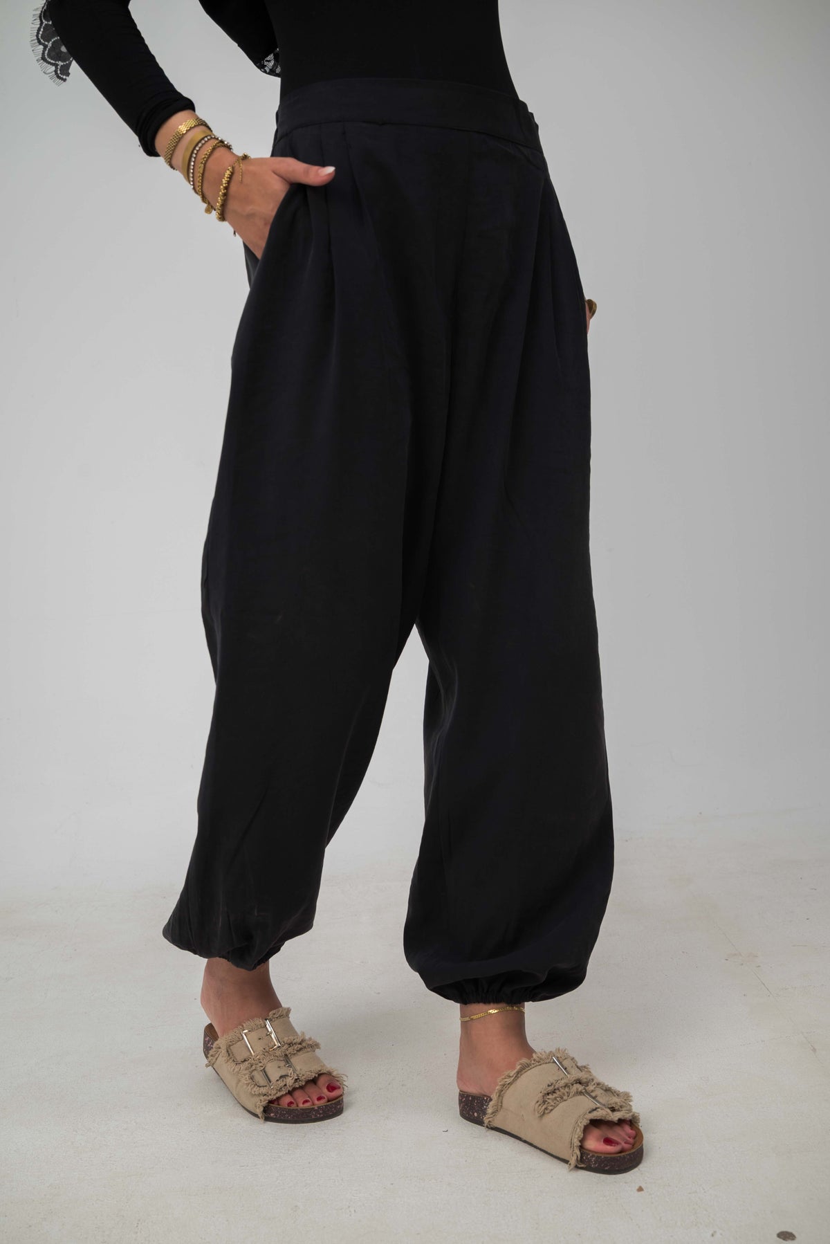 Camellia Set Black - Black Lace
