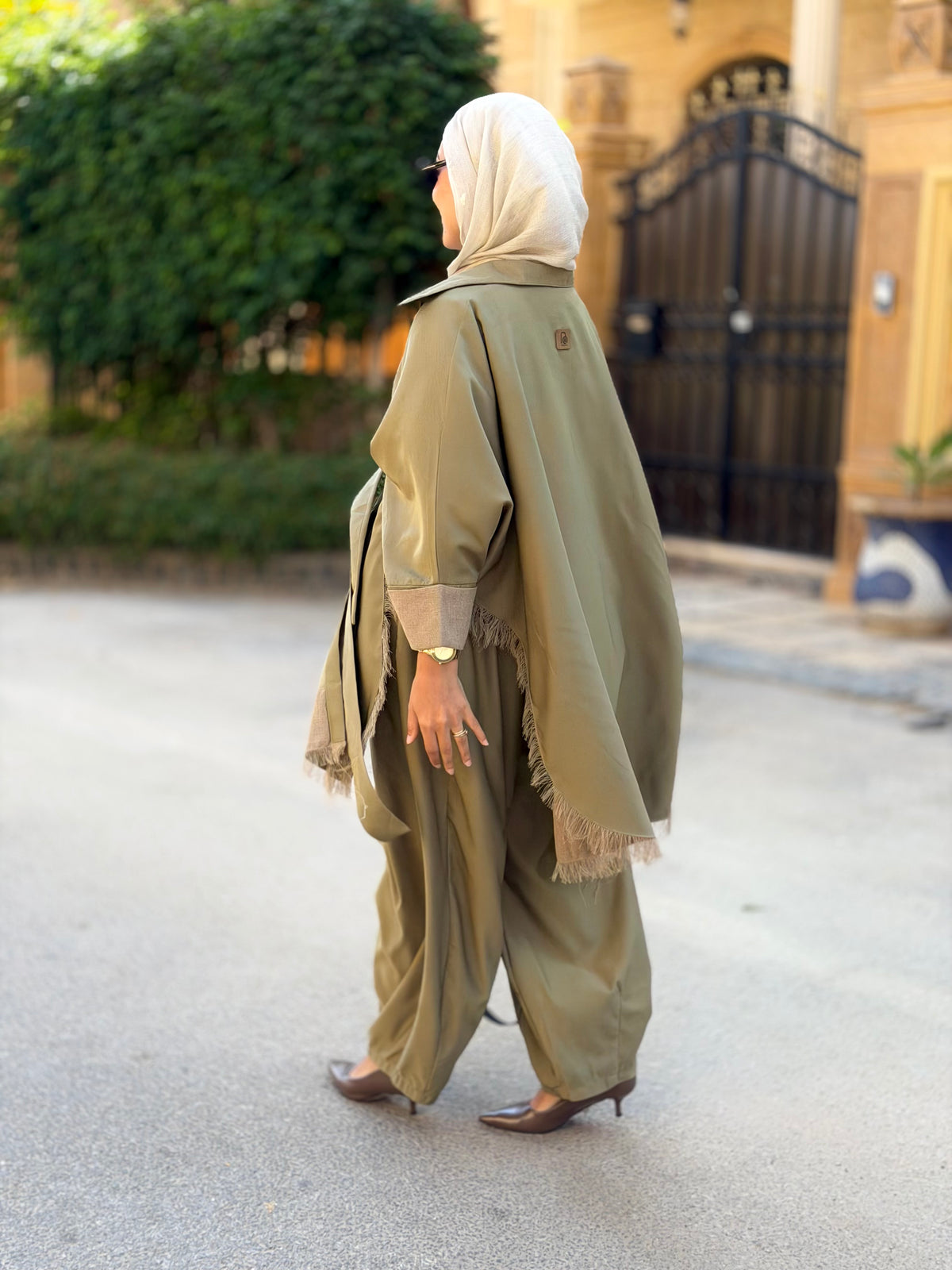 Fatima Shirt - Olive Green
