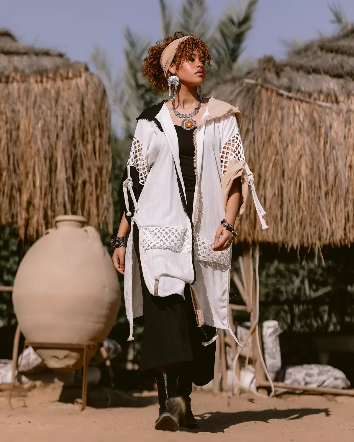 Stripped Kimono