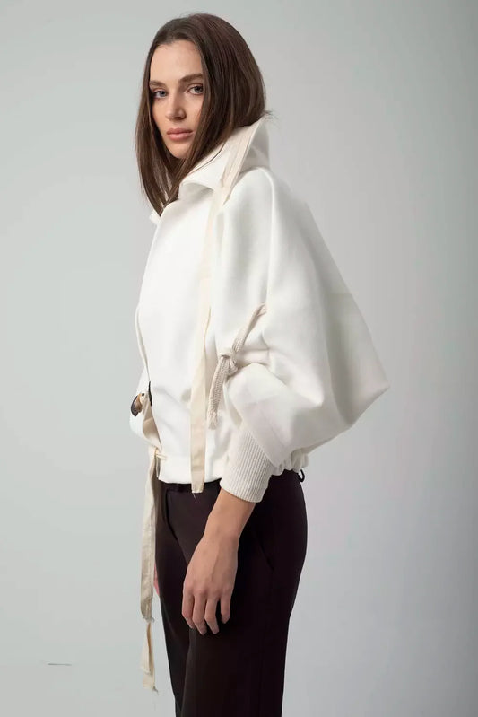 Funky Off-White Boho Jacket