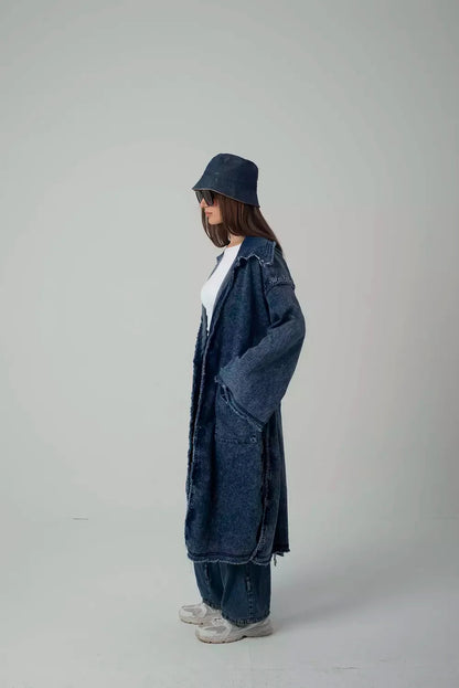 Blue Denim Coat