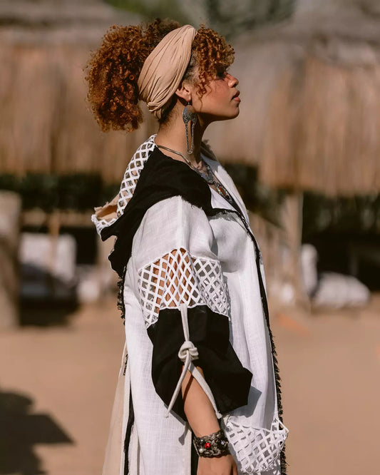 Stripped Kimono